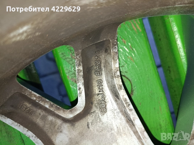 Оригинални алуминиеви джанти BMW X5 - 18 цола, снимка 7 - Гуми и джанти - 52921187