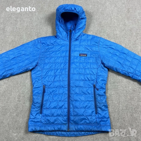 Мъжко хибридно яке Patagonia PRIMALOFT  Nano Puff  Endless Blue Quilted , XL размер , снимка 2 - Тениски - 54340454