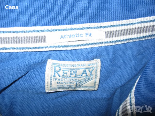 Блузи REPLAY   мъжки,М и Л, снимка 2 - Блузи - 37088118