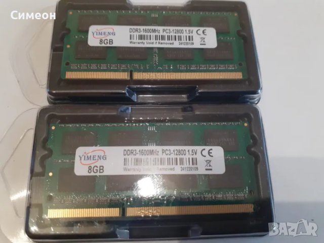  Samsung лаптоп RAM 2x8GB DDR3-1600MHz