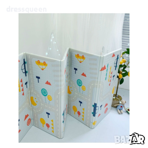 3885 Водоустойчива подложка за игра - сгъваемо шарено килимче, снимка 9 - Други - 44597787