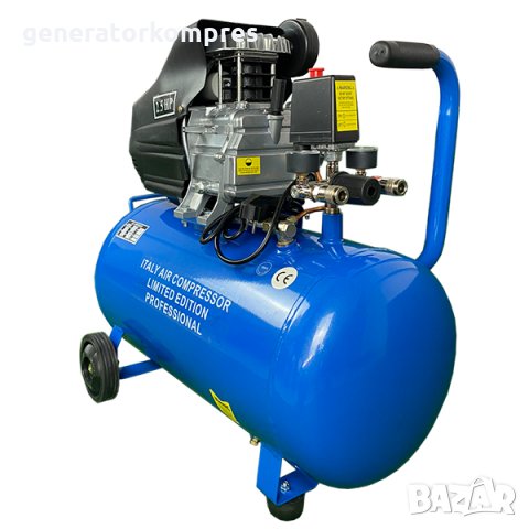 Компресори от вносител( лимитирана серия ) - 24,50,100 и 200 литра , снимка 3 - Компресори - 30335829
