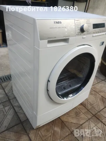Сушилня AEG 8кг. , снимка 7 - Сушилни - 56248201