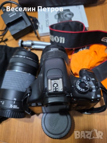 Фотоапарат Canon EOS 550D с 2 обектива., снимка 6 - Фотоапарати - 54235772