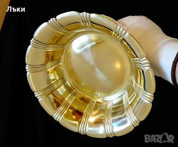 Английска бронзова салатиера,фруктиера,сецесион. , снимка 5 - Антикварни и старинни предмети - 31528844