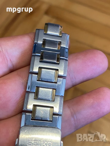 Продавам часовник SEIKO Premier Kinetic Perpetual Calendar, снимка 5 - Мъжки - 51393700
