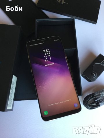 Samsung Galaxy S8 Plus LTE 64GB SM-G955F, Орхидея Сива- НОВ, снимка 2 - Samsung - 42388281