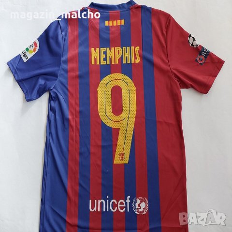 МЪЖКА ТЕНИСКА - NIKE FC BARCELONA MEMPHIS 9; размери: от М до 2XL