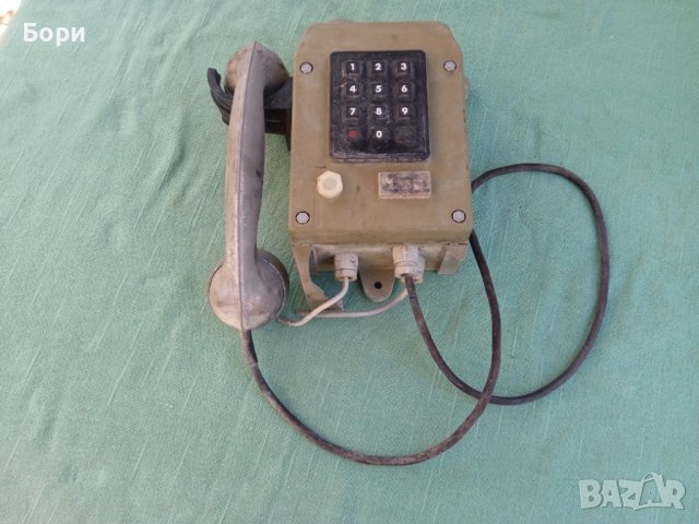 Стар немски стенен телефон, снимка 2 - Други ценни предмети - 36783466