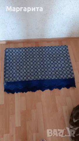 Ръчно тъкани килим и покривало, вълнени