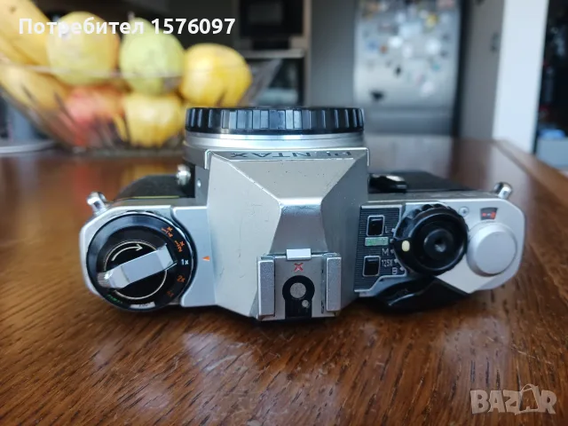 Фотоапарат Pentax МЕ super - само тяло за ремонт, части, колекция, снимка 7 - Фотоапарати - 56193917
