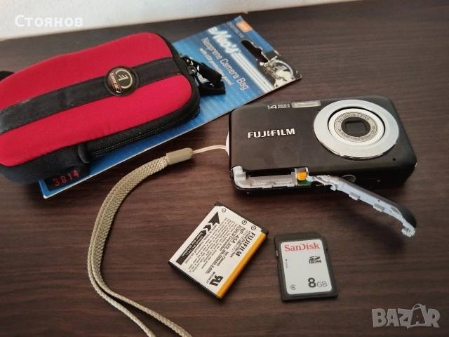 Лот камери FUJIFILM FinePix F20, F30, F40fd, F50fd, JV200, JV210 Japan, снимка 18 - Фотоапарати - 49686278