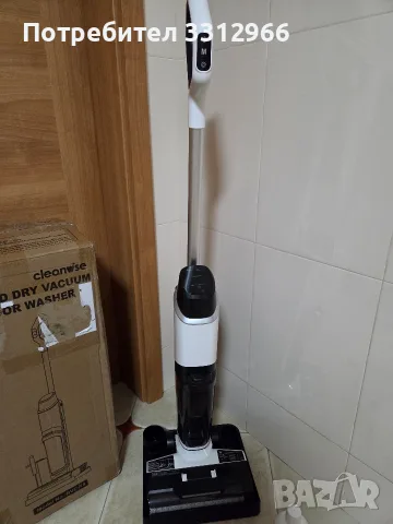 Чисто нова Вертикална прахосмукачка за мокро и сухо почистване Cleanwise (модел BVC-T8, снимка 2 - Прахосмукачки - 56120889