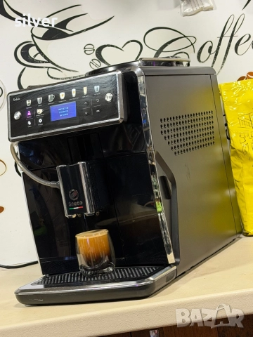 Кафемашина кафе автомат Saeco Xelsis SM7580 с гаранция, снимка 7 - Кафемашини - 52183247