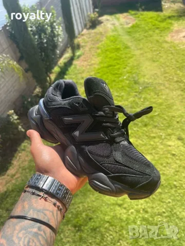 New Balance 9060 Triple black Нови Оригинални Маратонки с Кутия Ню Баланс 