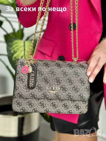 Guess Дамска Чанта Гес - Налични Различни Цветове Код E25, снимка 5 - Чанти - 50214614