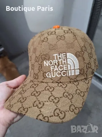 Gucci x The North Face оригинална шапка с козирка унисекс
