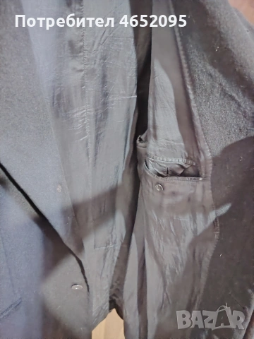 Оригинално мъжко палто на марката Loro Piana, снимка 4 - Палта - 53262452