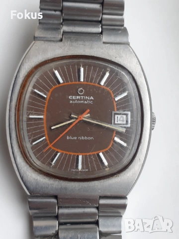 Колекционерски мъжки часовник Certina автомат - работи