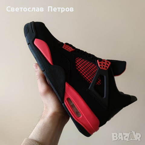 Nike Jordan 4 Thunder, снимка 5 - Маратонки - 36547602