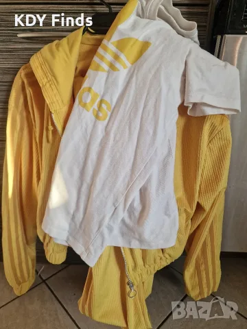 Adidas Уникален жълт екип, снимка 4 - Спортни екипи - 56426321