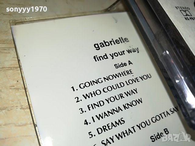 ⭕️GABRIELLE-UNISON 0410221736, снимка 11 - Аудио касети - 38219746