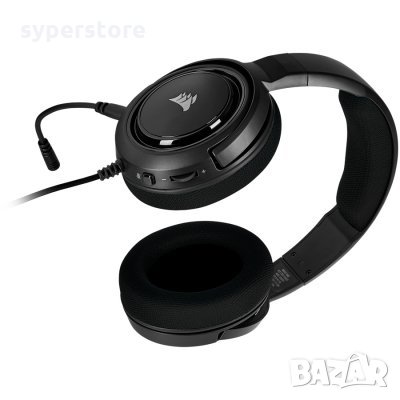 Слушалки с микрофон Corsair HS35, CA-9011195-EU, STEREO Gaming Headset, Carbon, снимка 3 - Слушалки за компютър - 30946929