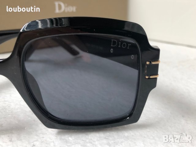 Dior 2023 дамски слънчеви очила квадратни, снимка 12 - Слънчеви и диоптрични очила - 40593536