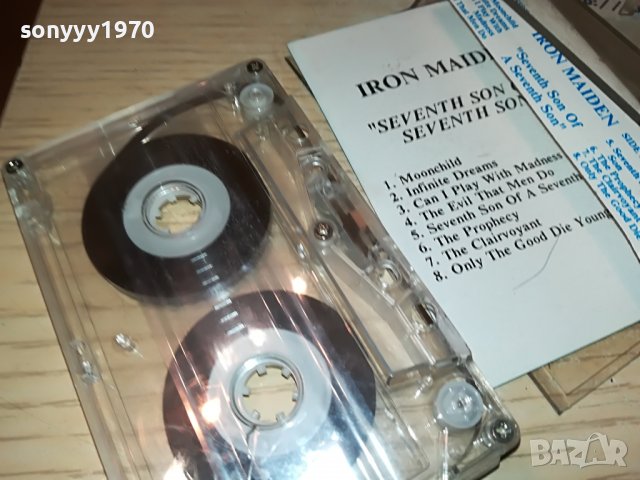 IRON MAIDEN-КАСЕТА 2701231908, снимка 10 - Аудио касети - 39458521