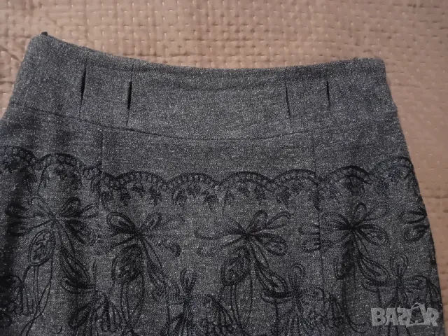 Сива пола, снимка 2 - Поли - 49317603