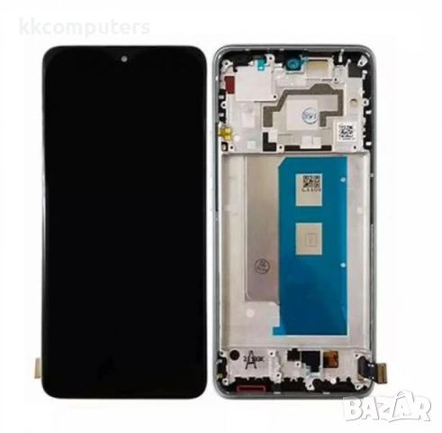 LCD Дисплей за Xiaomi Poco F5 Pro / Redmi K60 / K60 Pro (5G) (2023) / Тъч скрийн + Рамка / Черен / S