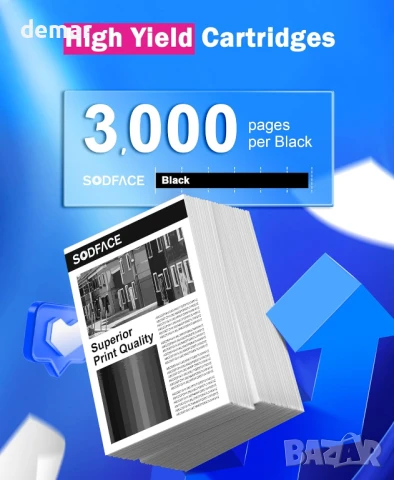 Тонер касета SODFACE B210 B205 B215 за Xerox - 106R04347 (черна, 1 брой), снимка 3 - Консумативи за принтери - 50445383