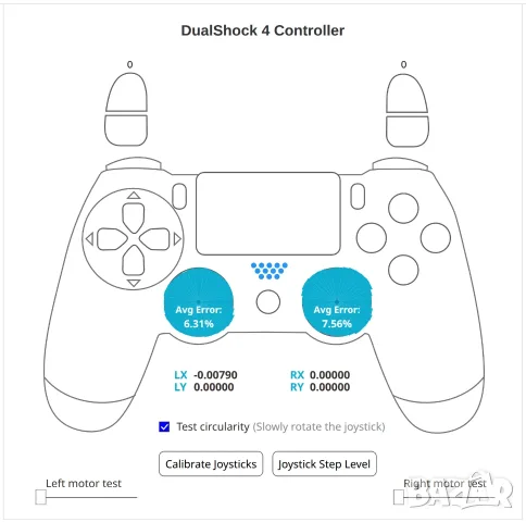 РЯДЪК Sony PS4 Wireless Dualshock Controller F.C. Football Club Limited Edition CUH-ZCT2E 5V-1500mA, снимка 6 - Аксесоари - 55988183