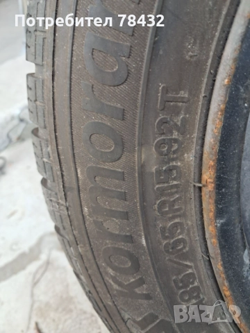 Зимни гуми 185/65/15 - 2бр, снимка 2 - Гуми и джанти - 52146665