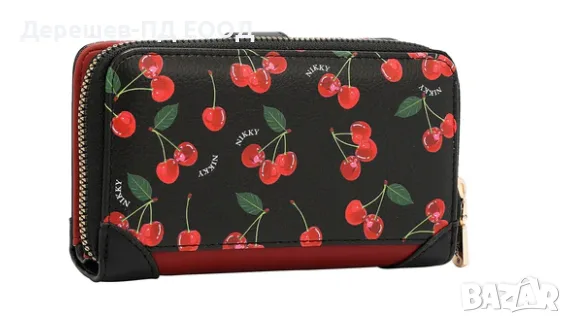 Портфейл Nikky, Cherry Lips NK22522, снимка 4 - Портфейли, портмонета - 56514187