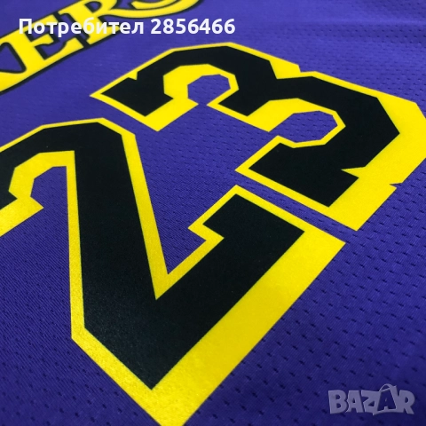 Мъжки потник Nike LA Lakers Lebron James размер XL, снимка 5 - Тениски - 52015100