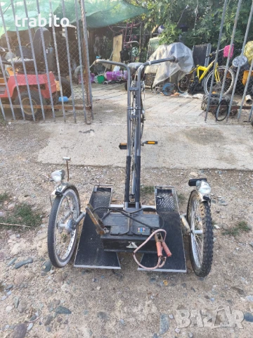 Велосипед триколка, снимка 2 - Градинска техника - 51266540