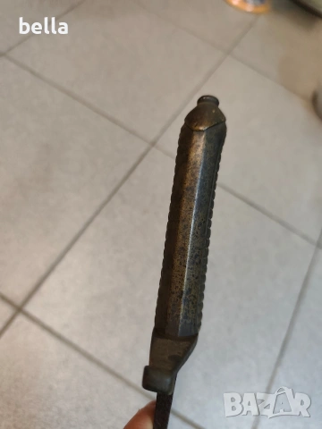 Автентична френска пехотна офицерска сабя, модел 1795 г., снимка 5 - Антикварни и старинни предмети - 54113412