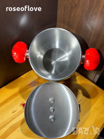 Fackelmann тенджера под налягане от нераждаема стомана 7 литра, снимка 5 - Съдове за готвене - 48438948