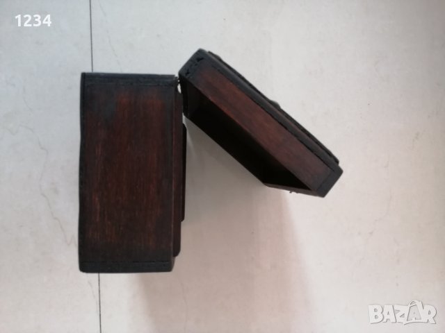 Дървена кутия 15 х 11 h 7.5 см. , снимка 3 - Други стоки за дома - 39610772