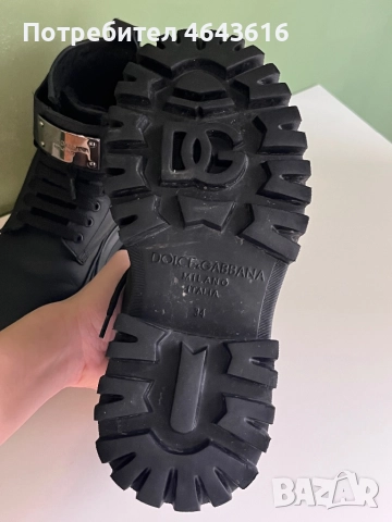 Продавам детски боти Dolce & Gabbana, снимка 8 - Детски боти и ботуши - 52317950