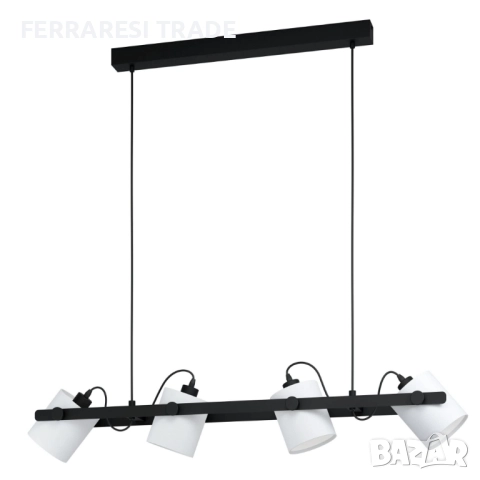 Eglo Hornwood 1 висящо осветително тяло  - индустрялен стил 4 лампи 