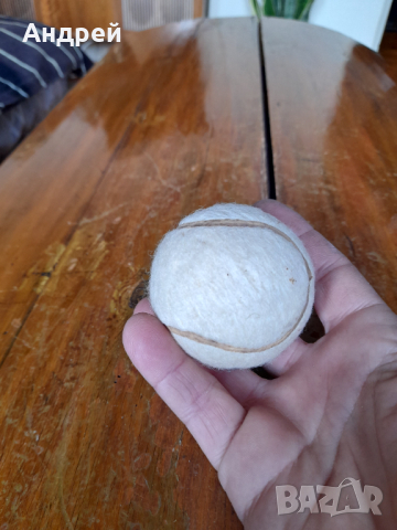 Стара топка за тенис на корт Ленинград, снимка 3 - Колекции - 44669524