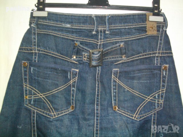 Дънкова пола S / М, снимка 5 - Поли - 30408192