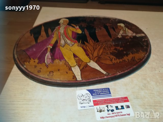  Romeo and Juliet-антик-внос france 46х23см, снимка 9 - Колекции - 30180888