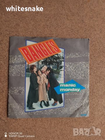 Bangles " Manic Monday" Vinyl 7",England , снимка 2 - Грамофонни плочи - 42109945
