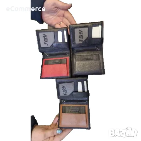 Мъжко портмоне в различни цветове от естествена к., снимка 10 - Портфейли, портмонета - 47919109