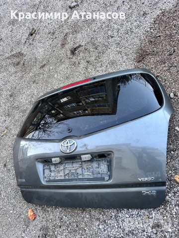 Заден капак задно стъкло  за Тойота корола версо. 2004-2008г, снимка 3 - Части - 52527302