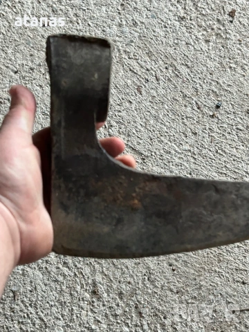 Масивна брадва, снимка 5 - Антикварни и старинни предмети - 53166256