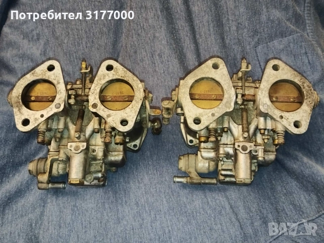 2 карбуратора Dellorto 40 F DHLA, снимка 2 - Части - 52711611